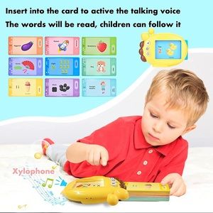 **NEW** Y-Card Giraffe Early Education Card Reader, Flash Cards & Word Speaker.